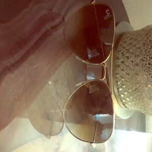Authentic Ray-Ban aviator sunglasses Lrg